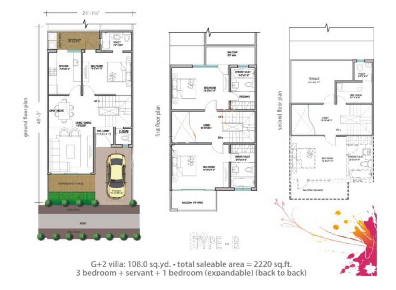 TYPE-B G2 villa